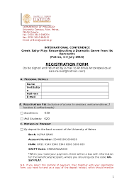 The international bank account number or iban, as it is commonly called, is a banking account structured according to the ecbs standards. Pdf International Conference Greek Satyr Play Reconstructing A Dramatic Genre From Its Remnants University Of Patras 1 3 July 2016 Andreas Antonopoulos And Menelaos Christopoulos Academia Edu