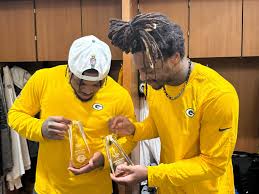 STAND-UP GUYS 💚💛 Congrats to Xavier McKinney and Josh Jacobs — who just  won the Packers' 2024 Stand-Up Guy Award — presented to the players who've  best helped reporters covering the team