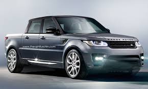 Range Rover Sport Pickup Truck Rendered Autoevolution
