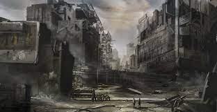Ruined City By Dkinno