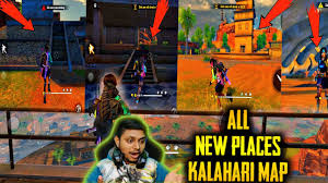 Free fire live stream free diamond giveaway prabhu gaming zone. All New Places Of Kalahari Map In One Video Garena Free Fire Gamers Zone Youtube