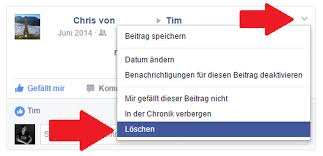 Facebook Komplette Pinnwand Loschen Chip