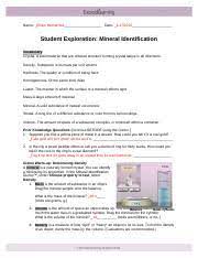 Mineral identification gizmo answer key pdfshow all. Sbuhwntgjay Rm