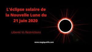 Solar and lunar eclipses in 2020 (charts) outer planets in signs in 2020 (times are eastern) the following are solar eclipse. Eclipse Solaire Et Nouvelle Lune Du 21 Juin 2020 Youtube