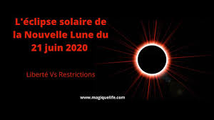 L'éclipse solaire du 21 juin 2020 est ce qu'on appelle une. Eclipse Solaire Et Nouvelle Lune Du 21 Juin 2020 Youtube