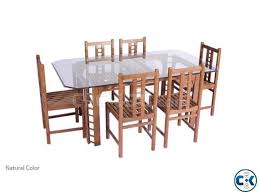 Dining Of Segun With Six Chairs In Cheap Clickbd Hatil Ecommerce For Doors And Furniture Local Brands Dominate In 2020 Dining Table Design Dining Table Table Design