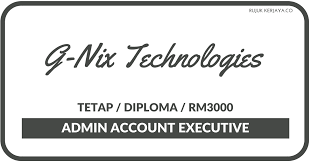 Our vast industry experience, we can help your business grow and succeed.se global technology sdn bhd is known for its integrity and customer service. Jawatan Kosong Terkini G Nix Technologies Admin Account Executive Kerja Kosong Kerajaan Swasta