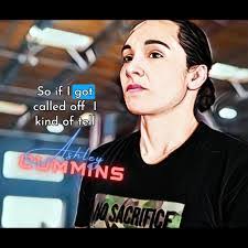 Ashley Cummins's Instagram, Twitter & Facebook