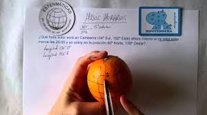 Hora local (lt) y zonas horarias. Estenmaticas 3Âº Eso Ejercicio 12ac 9ap Coordenadas Geograficas Y Husos Horarios Youtube