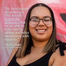 My time as a PHE was incredibly impactful, for myself and others. I highly  encourage you to apply if you have any interest!