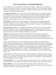 My abstractions need a classroom example. What Is The Definition Of Concept Paper