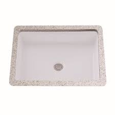 This is a bathroom sink that is known for being able to fit in any vanity ledge. Toto Part Lt221 01 Toto Atherton 17 In Rectangular Undermount Bathroom Sink In Cotton White Bathroom Sinks Home Depot Pro