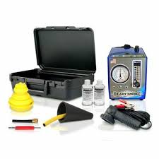 This compact, yet powerful machine not only finds more repair jobs, it helps you sell those repairs to your customers. Smoke Pro Total Tech Diagnostic Leak Detector Kit