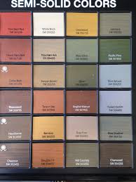 Sherwin Williams Semi Solid Stains For Deck Fence In 2019