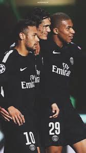 Find the best neymar hd wallpaper 2018 on getwallpapers. Jdesign On Twitter Psg Neymar Mbappe And Cavani Lock Screen Header Ucl Wallpaper