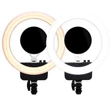 Nanlite Halo Bi Color Rgb 16 Led Ring Light With Usb Power Passthrough Kit 15 2013