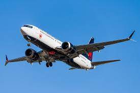 Air Canada Boeing 737 Max 8 C Fsdw On Final Approach Before Landing In Calgary Alberta Canada Boeing 737 Boeing Canadian Airlines