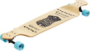 41x9.5 inch rimable longboard with topmount trucks. Kahuna Creations Drop Deck Island Style Longboard Skatepro
