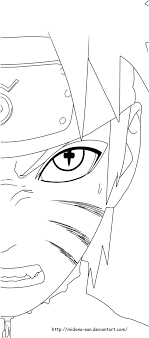 Naruto Kyubi Senjutsu Mode Lineart By Midona San Desenhos Para Colorir Naruto Desenhos A Lapis Desenhos A Lapis Faceis