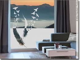 Sichtschutz Federn Mit Vogel Fensterfolie Sichtschutz Sichtschutzfolie Fenster Fensterfolie