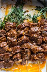 Greek Lamb Souvlaki Plates With Avocado Tzatziki Half Baked Harvest Recipe Greek Recipes Lamb Recipes Greek Dinners