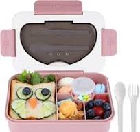 ‫קופסאות אוכל Bento לילדים, קופסת אוכל Bento Box למבוגרים, 5 תאים קופסאות  אוכל לילדים מבוגרים, מיכלי הכנת ארוחות אביזרים לשימוש חוזר ועמיד בפני  דליפות ...‬‎