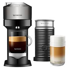 To descale the machine, empty the coffee pot and remove any coffee granules from the filter. Vertuo Next White Coffee Machine Milk Frother Nespresso Usa