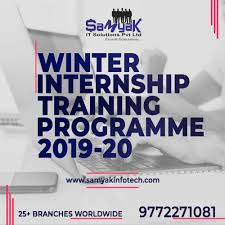 Winter Internship Training Programme 2019 20 Winter Internship Internship Student Jobs
