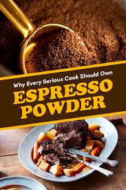 Espresso powder is very intensely dark and concentrated instant coffee. Here S Why Every Serious Cook Should Own Espresso Powder