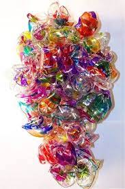Dale Chihuly Students Began By Studying The Organic Forms And Bright Colors Of Chihuly S Art Next They Learned About Recycled Art Art Lessons Art Classroom