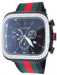 Black And Red Mens Watch Gucci Ya131202 Coupe Red Green Flag Band 3 25ct Diamond Sports Black Mens Watch Whatiwouldbuy Mens Watches Black Mens Watches Leather Black Mens Dress Watches