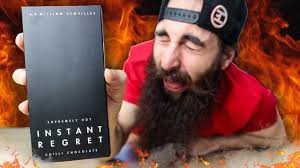 THE 6.4 MILLION SCOVILLE INSTANT REGRET CHOCOLATE BAR