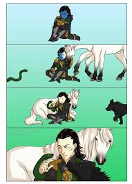 Loki And His Children Loki Marvel Marvel Funny Marvel Superheroes