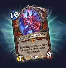 The Boom Reaver Joins Hearthstone S Rise Of Shadows Expansion Dot Esports