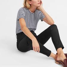 review of everlane high rise skinny jean