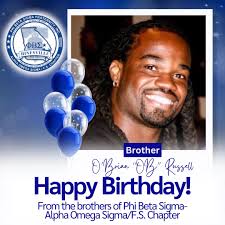 🔵⚪️ The brothers of Phi Beta Sigma