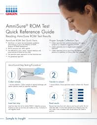 Image result for AmniSure ROM Test