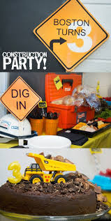 Birthday Celebration Ideas For 3 Year Old Boy 3 Year Old Construction Party Free Printables Bigredclifford Com Construction Birthday Parties Construction Party Food Construction Party
