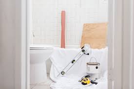 This bath renovation included how to install a shower surround with tile, installing a toilet. Remodeling Your Small Bathroom Quickly And Efficiently