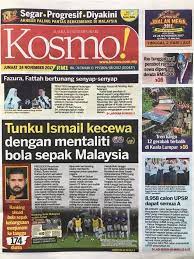 Newspaper Kosmo 24 November Bg Capital Holdings Sdn Bhd Facebook