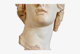 Outdoor garden statue angel protects a little boy and girl, along with their animal fr. Vaporwave Clipart Roman Statue Vaporwave Head Png Image Transparent Png Free Download On Seekpng