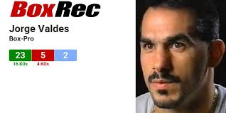 BoxRec: Jorge Valdes