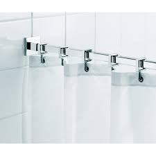 Maybe you would like to learn more about one of these? Croydex Square 98 4 In L Luxury Shower Curtain Rod With Curtain Hooks In Chrome Ad116441yw T Shower Curtain Rods Unique Shower Curtain Luxury Shower Curtain