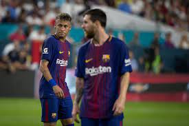 Barcelona stars stay silent over lionel messi departure as neymar fuels talk over psg move. Neymar Sends Message To Lionel Messi Before Psg Barcelona Clash Barca Blaugranes