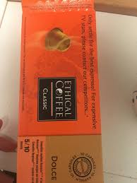 Check spelling or type a new query. Ethical Coffee Company Espresso Armonioso 10 Pkg