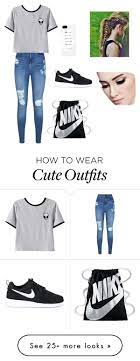 Amusement Park Outfit By Kimisoccer On Polyvore Featuring Lipsy Chicnova Fashion And Nike Cute Outfits Fashion Nike Outfits