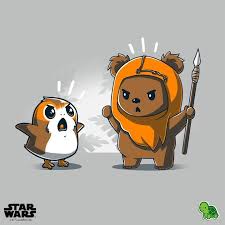 Teeturtle On Instagram This Might Be The Cutest Argument Ever Who Do You Have In The Battle Between Star Wars Drawings Star Wars Cartoon Star Wars Wallpaper