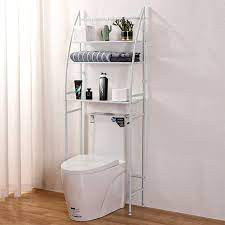 Free shipping on many items. Buy Ywindl Bathroom Over Toilet Storage Shelf Spacesaver Freestanding Metal Towel Organizer Rack 3 Tier Modern Tall Floor Towel Cabinet Paper Holder Stands Bath Storage Shelves Us Stock White Online In Turkey B08svrw2r9