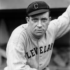 Tris Speaker with the Indians. "The Gray Eagle," played for the Indians  from 1916 through 1926, serving as both a player and manager during much of  that time. In his first year