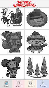 Merry Christmas Pixel Art